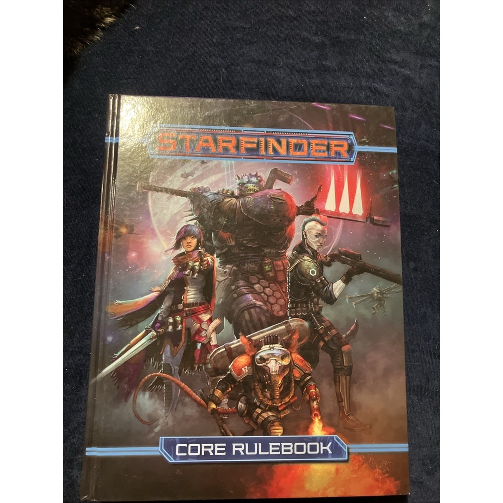 Starfinder Core Rulebook Hardcover Paizo RPG 2017 Science Fantasy 9781601259561